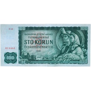 Czechoslovakia 1945-1992, 100 CZK 1961 - Z 68