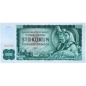 Czechoslovakia 1945-1992, 100 CZK 1961 - Z 73