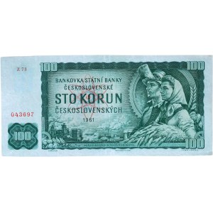 Czechoslovakia 1945-1992, 100 CZK 1961 - Z 73