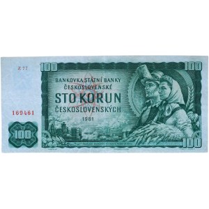 Czechoslovakia 1945-1992, 100 CZK 1961 - Z 77