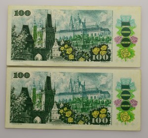 Czechoslovakia 1945-1992, 100 CZK 1989 series A 03, 19