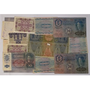 Austria, banknote convolute