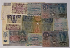 Austria, banknote convolute