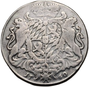 Bavaria, Maximilian III. Joseph 1745-1777, thaler 1760 Munich