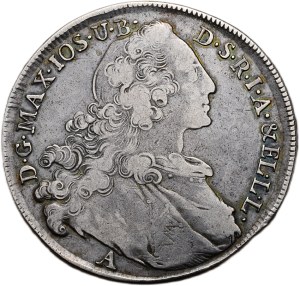 Bavaria, Maximilian III. Joseph 1745-1777, thaler 1765 A
