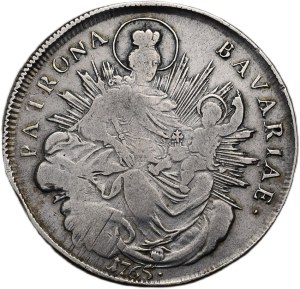 Bavaria, Maximilian III. Joseph 1745-1777, thaler 1765 A