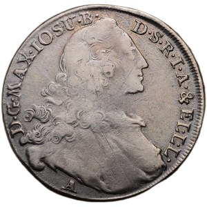 Bavorsko, Maxmilián III. Josef 1745-1777, tolar 1765 A