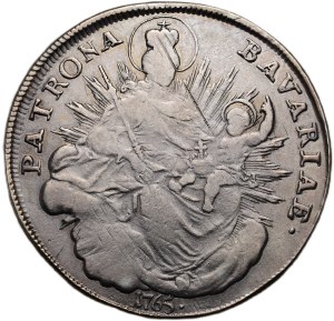 Bavaria, Maximilian III. Joseph 1745-1777, thaler 1765 A