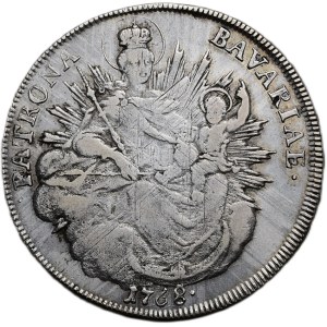 Bavorsko, Maxmilián III. Josef 1745-1777, tolar 1768