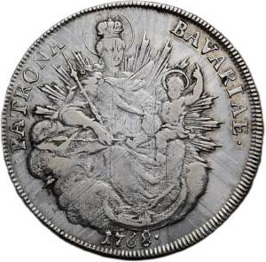 Bavaria, Maximilian III. Joseph 1745-1777, thaler 1768