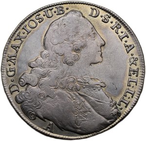 Bavaria, Maximilian III. Joseph 1745-1777, thaler 1768 A