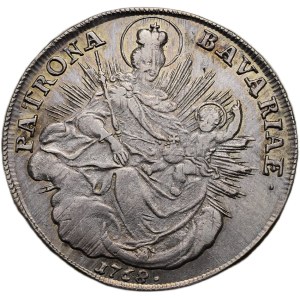 Bavorsko, Maxmilián III. Josef 1745-1777, tolar 1768 A