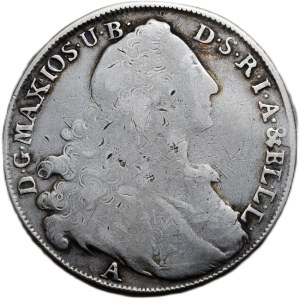 Bavorsko, Maxmilián III. Josef 1745-1777, tolar 1769 A
