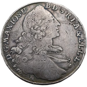 Bavorsko, Maxmilián III. Josef 1745-1777, tolar 1770 A