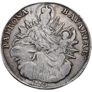 Bavorsko, Maxmilián III. Josef 1745-1777, tolar 1770 A