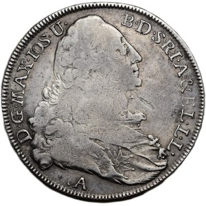 Bavorsko, Maxmilián III. Josef 1745-1777, tolar 1774 A