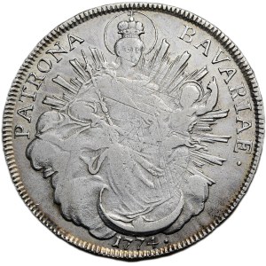 Bavorsko, Maxmilián III. Josef 1745-1777, tolar 1774 A