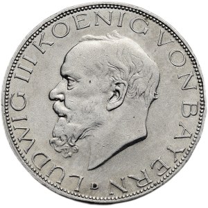 Bavaria, Ludwig III, 1913 - 1918, 3 March 1914 D