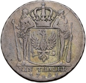 Brandenburg-Preussen, Friedrich Wilhelm II. 1786-1797, tolar 1791 B