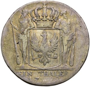Brandenburg-Preussen, Friedrich Wilhelm II. 1786-1797, tolar 1792 B