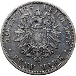 Prussia, Wilhelm I. 1861-1888, 5 March 1876 C