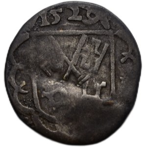 Regensburg město, 1 pfennig 1529