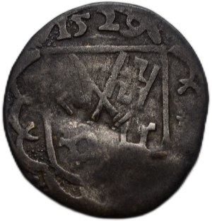 Regensburg city, 1 pfennig 1529