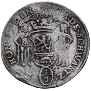 Schwarzburg-Sondershausen, Anton Günther II. 1666-1681, 2/3 tolaru 1876