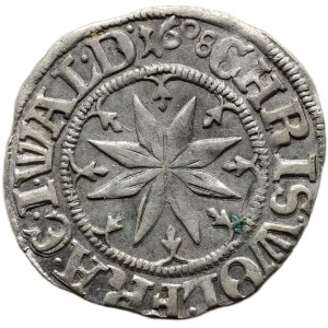 Waldeck, Christian a Wolrad 1588-1638, 3 krejcar 1608