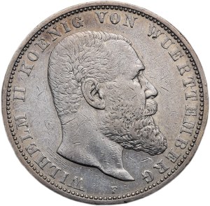 Württemberg, Wilhelm II. 1891-1918, 5 March 1908 F