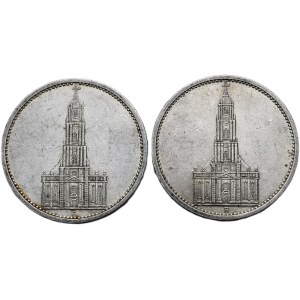 5 marka 1934 A, 5 marka 1935 A