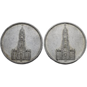 5 marka 1934 A, 5 marka 1935 A