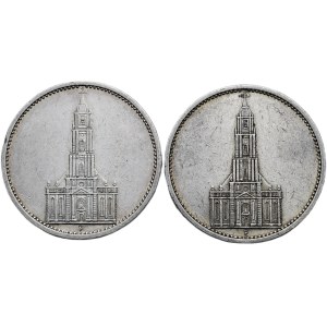 5 marka 1934 F, 5 marka 1935 F