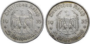 5 mark 1935 E, 5 mark 1935 G