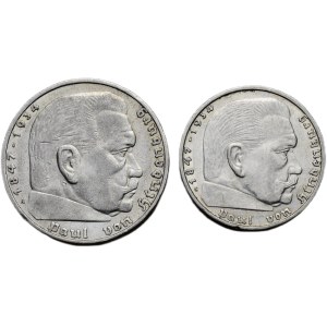 5 marka 1936 A, 2 marka 1937 G