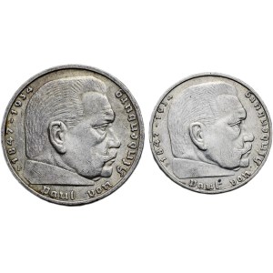 5 marks 1936 F, 2 marks 1938 F