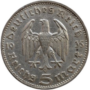 5. marca 1935 D, Hindenburg, dr..kr.