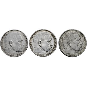 2 marks 1937 E, 1937 F, 1938 A