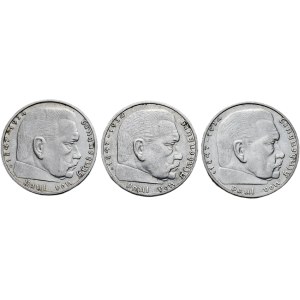 2 marks 1937 E, 1937 F, 1938 A