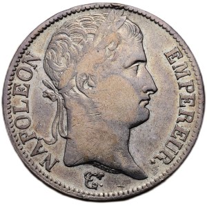 Francie, Napoleon I. - císař, 1804 - 1814, 1815, 5 frank 1711 I