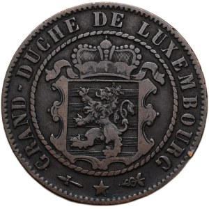 Luxembourg, William III. 1849-1890, 10 centimes 1870