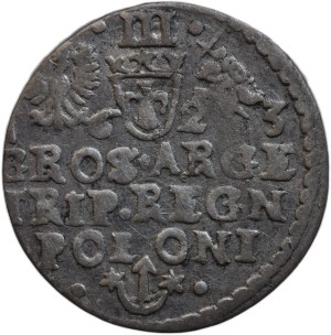 Poland, Sigismund III. Vasa 1587-1632, III grosh 1618 Krakow