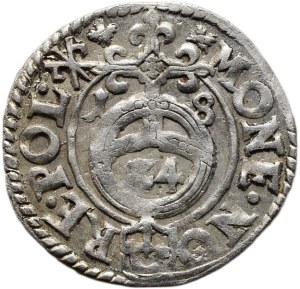 Poland, Sigismund III. Vasa 1587-1632, poltorak 1618 Kraków, hooks