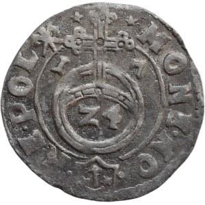 Poland, Sigismund III. Vasa 1587-1632, poltorak 1617 Kraków, hooks
