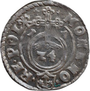 Poland, Sigismund III. Vasa 1587-1632, poltorak 1617 Kraków, hooks