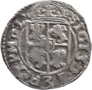 Poland, Sigismund III. Vasa 1587-1632, poltorak 1617 Kraków, hooks