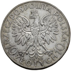 Polsko 1918-1939, 10 zlotých 1932 Parchimowicz 120a