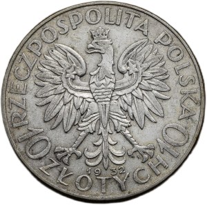 Poland 1918-1939, 10 zlotys 1932 Parchimowicz 120a