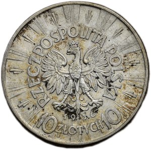 Polsko 1918-1939, 10 zlotých 1932 Parchimowicz 124c