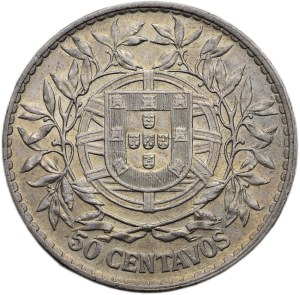 Portugal, 50 centavos 1914